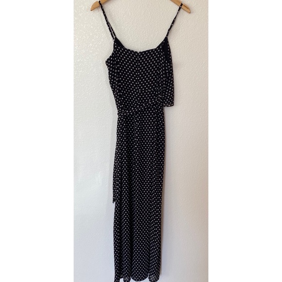Michael Kors Simple Polka Dot Tiewrap Jumpsuit - Picture 3 of 5